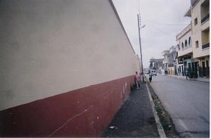MARAVAL RUE EBERRARHRDT LE MUR OU ETAIT LA FERME AMOROS